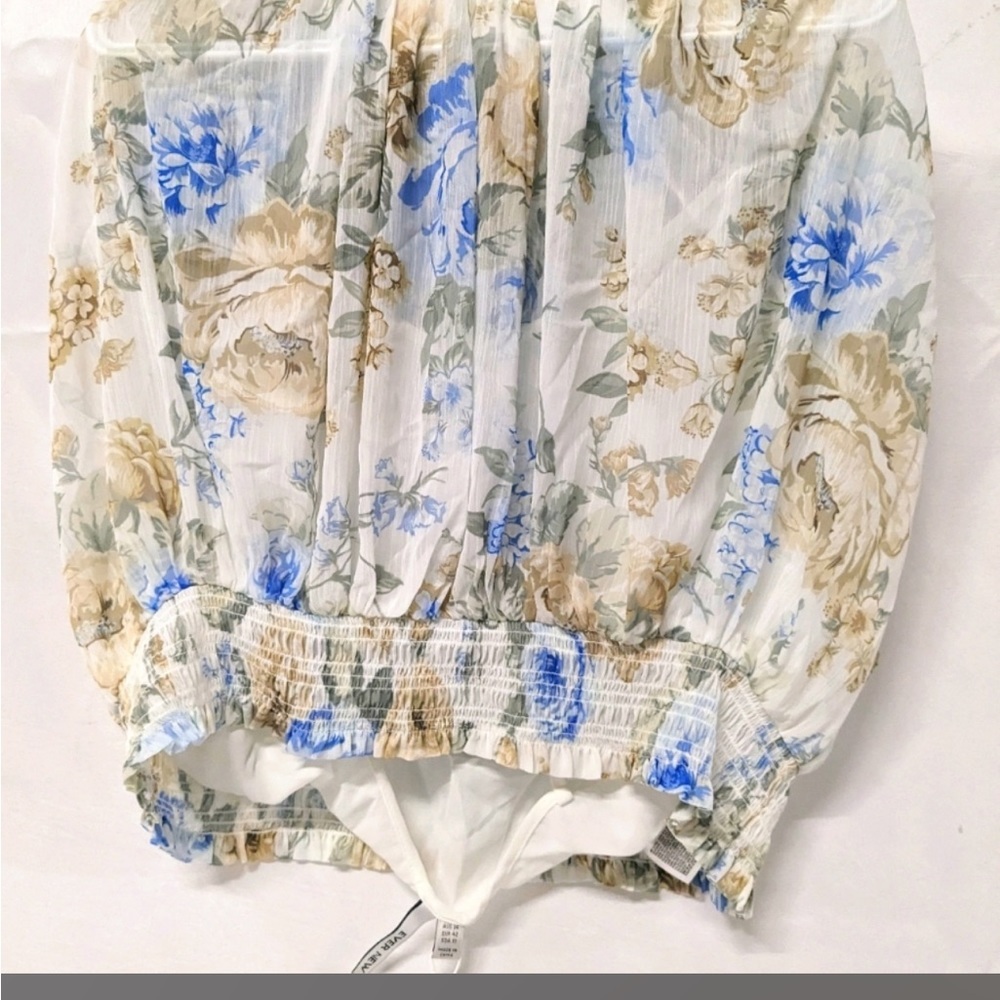 🔥🆕🔥 (size 2) EVER NEW Melbourne Eden Ruched Waist Sleeveless Blouse - Picture 3 of 4